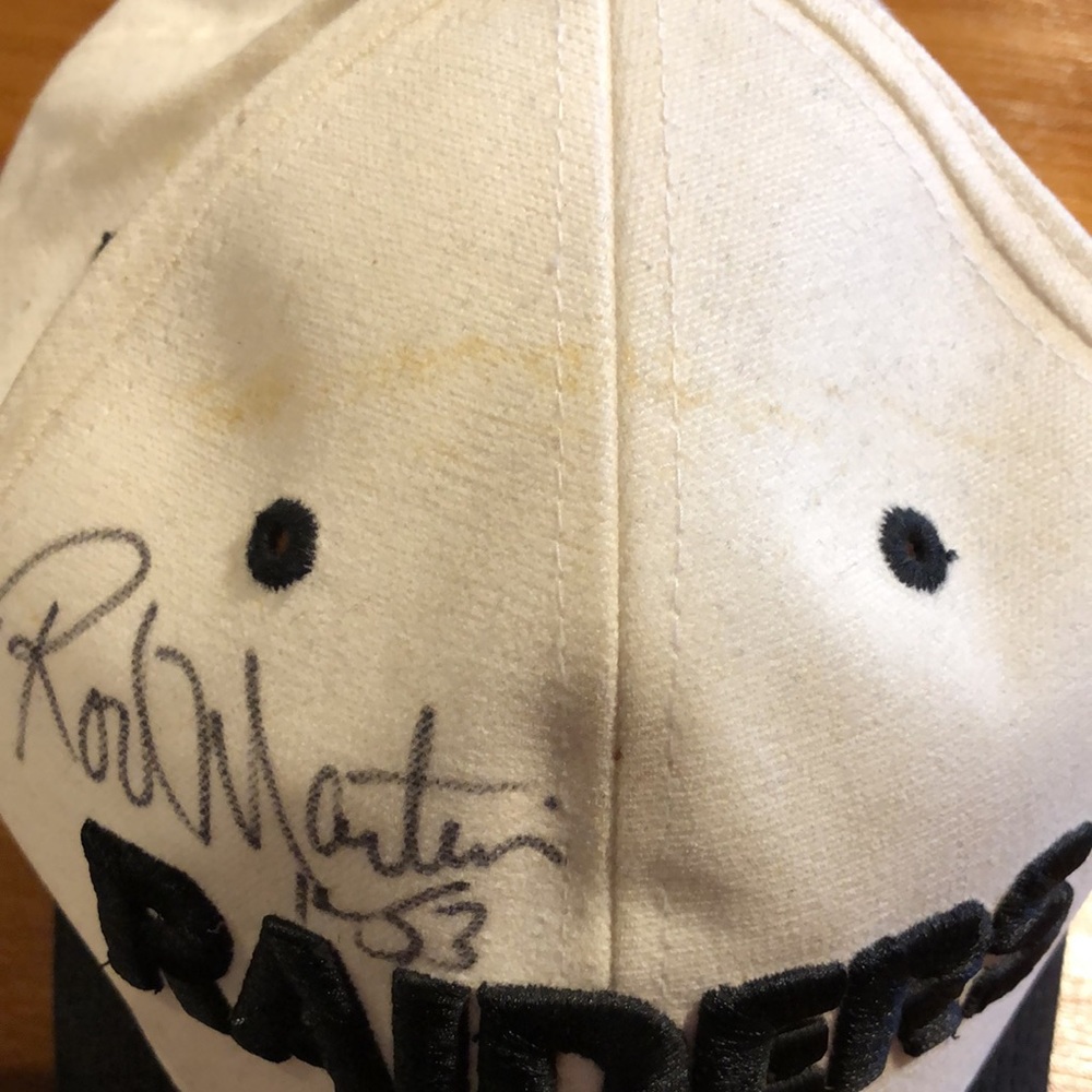 Raiders signed Rod Martin hat - Picture 4 of 4